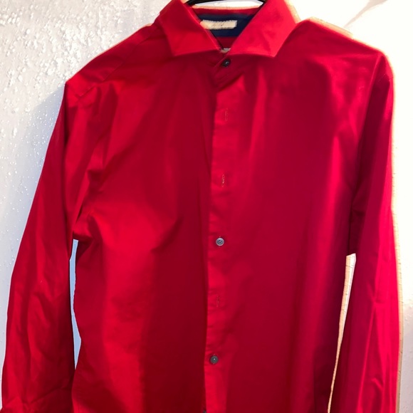 Express Large Fitted Dress Shirt - Picture 1 of 2